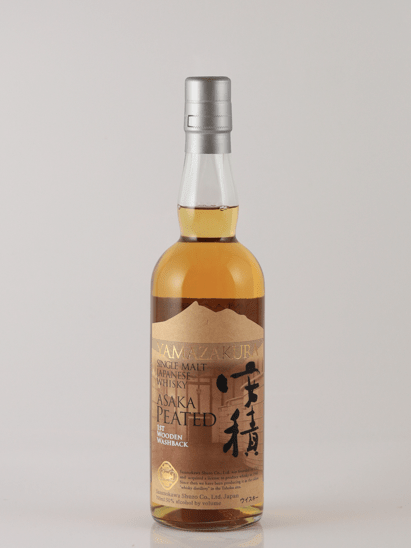 YAMAZAKURA Single Malt Azumi Peated 1st Wooden Washback - Bottle Of Japan