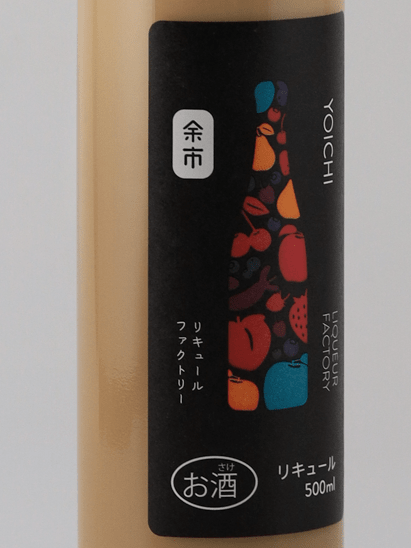 Yoichi Liqueur Factory Soft Cream Liqueur Earl Grey - Bottle Of Japan